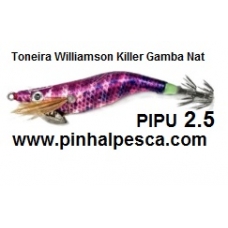 Toneira Williamson Killer Gamba 2.5 PIPU